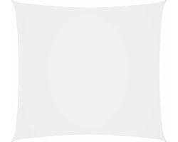 vidaXL - Zonnescherm - vierkant - 2,5x2,5 - m - oxford - stof - wit