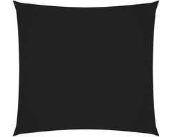 vidaXL - Zonnescherm - vierkant - 2,5x2,5 - m - oxford - stof - zwart