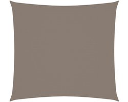 vidaXL - Zonnescherm - vierkant - 3x3 - m - oxford - stof - taupe