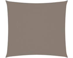 vidaXL - Zonnescherm - vierkant - 4x4 - m - oxford - stof - taupe