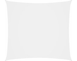 vidaXL - Zonnescherm - vierkant - 4x4 - m - oxford - stof - wit