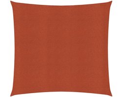 vidaXL - Zonnezeil - 160 - g/m² - 2,5x3 - m - HDPE - terracottakleurig