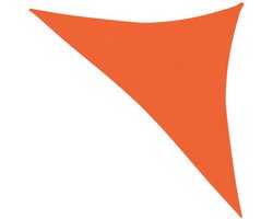 vidaXL - Zonnezeil - 160 - g/m² - 3x3x4,2 - m - HDPE - oranje