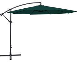 vidaXL - Zweefparasol - 3,5 - m - groen
