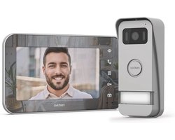 Videofoon met Scherm - Deurcamera - Bezoekers Ontvangen - Gemaakt van Gerecycled Materiaal - 7 Inch Monitor - Spiegel