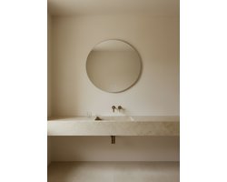 VIDI Home Frode – Ronde Badkamerspiegel LED 60×60 cm – Anti-Condens – 3 Lichtstanden – Make-up & Badkamer Spiegel met Verlichting – Ophangen of Stekker – 2025 Model