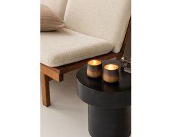 Vidi - Tesoro Del Mare Set van 2 Waxinelichthouders - Kaarshouders Zwart/Goud -Theelichthouders - Kandelaars - Tafel Decoratie Woonkamer Theelichtjes - Kaarsen