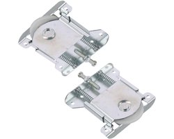 Vier zwenkwielen voor schuifdeuren, kastwielen, schuifwielen voor meubels, wielen van nylon-ijzerlegering, geschikt voor kasten en ramen