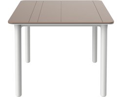 Vierkante Design Tuin- en Terrastafel 90x90 cm - Binnen & Buiten - Geschikt voor 2-4 Personen