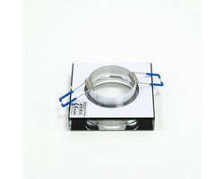 Vierkante LED Spot Inbouwlamp Zwart Gemonteerd Plafond