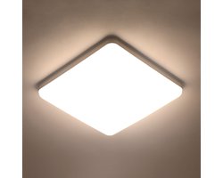 Vierkante Moderne LED Plafondlamp-36W 4050LM-Natuurlijk Wit 4000K-23cm