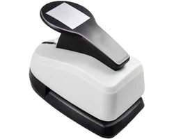 Vierkante perforator - Papier stans - Kaarten maken - Solide metalen structuur - Groot formaat 15x9cm - Afbeelding