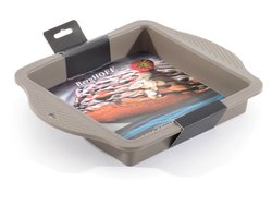 Vierkantige silicone cakevorm - Beige - PFAS-vrij
