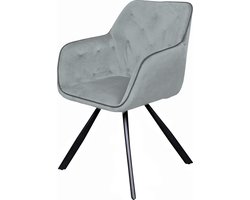 Vietavie stoel Eann 125 grey grijs