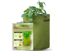 Vigoroot Tuinpot voor Aardappelen en Tomaten - Set van 3 - 35 x 45 cm - Groen