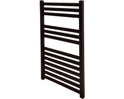 Viidako – Kimii Handdoekradiator – Mat Zwart – Vierkant - 800x500 – Design – Kwaliteit