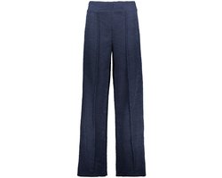 Vila Broek Viamyna Hw Wide Pants/r 14113410 Navy Blazer Dames Maat - L