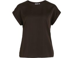 Vila Ellette Satin Shirt Dames - Maat M (40)