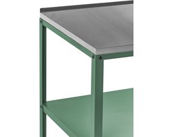 VILAMA - Buitenkeuken eiland - Groen - Staal