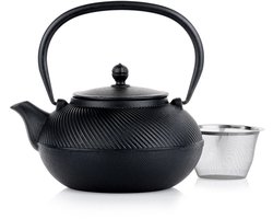 Vilde - Theepot met Infuser - Gietijzer - Geëmailleerd - 1L