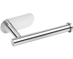 Vilde - Toiletrolhouder - Roestvrij Staal - Zilver - 16,5 x 7,7 x 4,5 cm - Modern Design