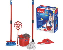 Vileda - Kinder Schoonmaakset - Rood