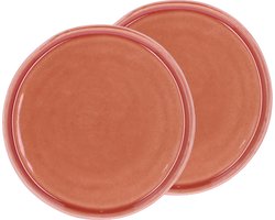 Villa Collection Allure Taartbord Dia 17 x 2 cm 2 st. Amber