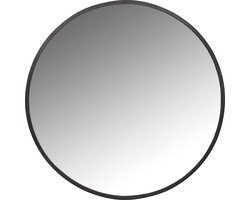 Villa Collection Denmark 341182 Spiegel Rond Zwart - Wandspiegel 60 cm