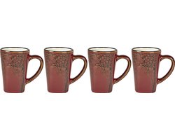 Villa Collection Hela Espressokop Dia. 5,5 x 8 cm 0,1 liter 4 st. Amber