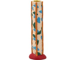 Villa Collection Styles Kaarshouder 6 x 5 x 21 cm Blauw/Amber