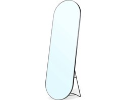 Villa Collection Vasto staande spiegel zwart - 170 x 55 cm