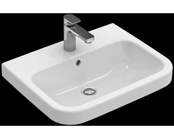Villeroy & Boch Architectura wastafel - 55x47cm - met kraangat met overloop wit