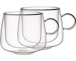 Villeroy & Boch Artesano Hot&Cold cappuccino glas 250 ml dubbelwandig 2 stuks