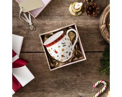 Villeroy & Boch Bekers Toy’s Delight Beker - Met oor - Kerst