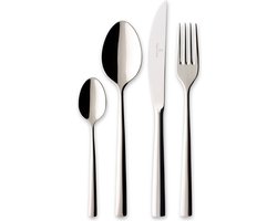 Villeroy & Boch Bestekset Piemont 48-delig | Bestek, Lepels, Messen, Vorken - Vaatwasserbestendig | Hoogwaardige Roestvrij Staal / RVS