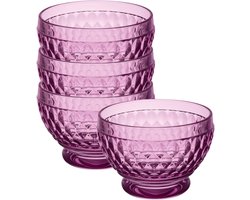 Villeroy & Boch Boston Coloured Dessertschaaltje Berry 4 Stuks