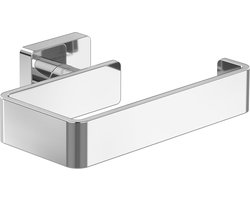 Villeroy & Boch Elements Opvallende toiletrolhouder, zonder deksel, wandmontage, chroom