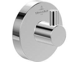 Villeroy & Boch Elements Tender handdoekhaakje, wandmodel, rond, chroom, 54x32x54mm