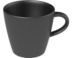 Villeroy & Boch Espresso Kopje / Mokkakopje Manufacture Rock – Zwart – 60 ml – Stijlvol en Duurzaam – Perfect voor Espresso en Koffie