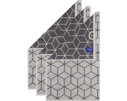 Villeroy & Boch Gastendoekje Gästetuch Carré Een maat, 30x50 Set van 3