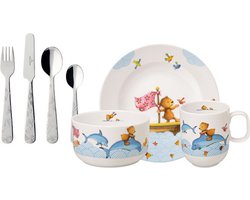 Villeroy & Boch Happy As A Bear Kinderserviesset Premium Porselein 7-Delig