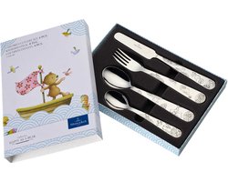 Villeroy & Boch Kinderbestekset Happy as a Bear - 4-delig