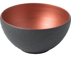 Villeroy & Boch Kom / Schaaltje Manufacture Rock Glow – Ø 14 cm – Stijlvol en Duurzaam – Perfect voor Soepen, Salades en Snacks