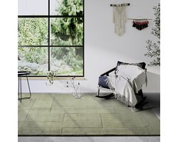 Villeroy & Boch - Laagpolig vloerkleed Wol - Charlotte - Groen 80x150 cm
