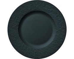 Villeroy & Boch Manufacture Rock Dinerbord Rond - Ø 27 cm - Zwart