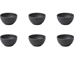 Villeroy & Boch - Manufacture Rock Dipschaaltjes 6 stuks