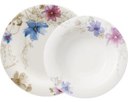 Villeroy & Boch Mariefleur Gris Basic Tafel-Set 12-delig