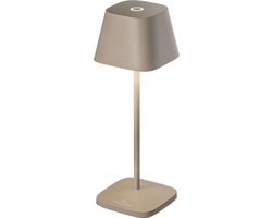 Villeroy & Boch | Neapel Micro | Oplaadbare tafellamp | in-outdoor | IP65 | Dimbaar | Zand
