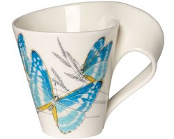 Villeroy & Boch NewWave kopje Blauw, Wit, Geel Koffie 1 stuk(s)