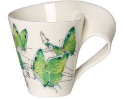 Villeroy & Boch NewWave kopje Zwart, Groen, Wit Koffie 1 stuk(s)